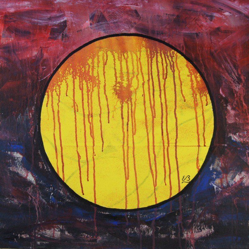 Tableaux: Gemälde. Bloody sunset – Neuf (Voir description) à Fribourg par erw_68dx