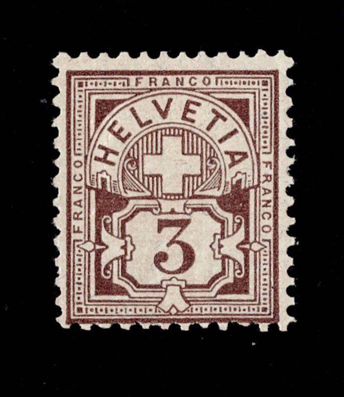 Alle Briefmarken: Ziffer SBK Nr. 81 ungelaufen – Gebraucht aus Sevgein von WHaelmi