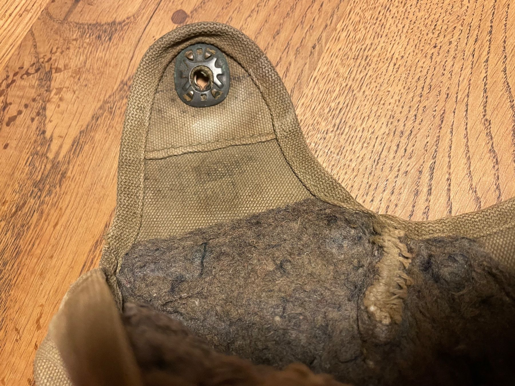 US Army Uniformi: Original us Army WW2 canteen – Usato da Oberbütschel venduto da Woodie2005 3