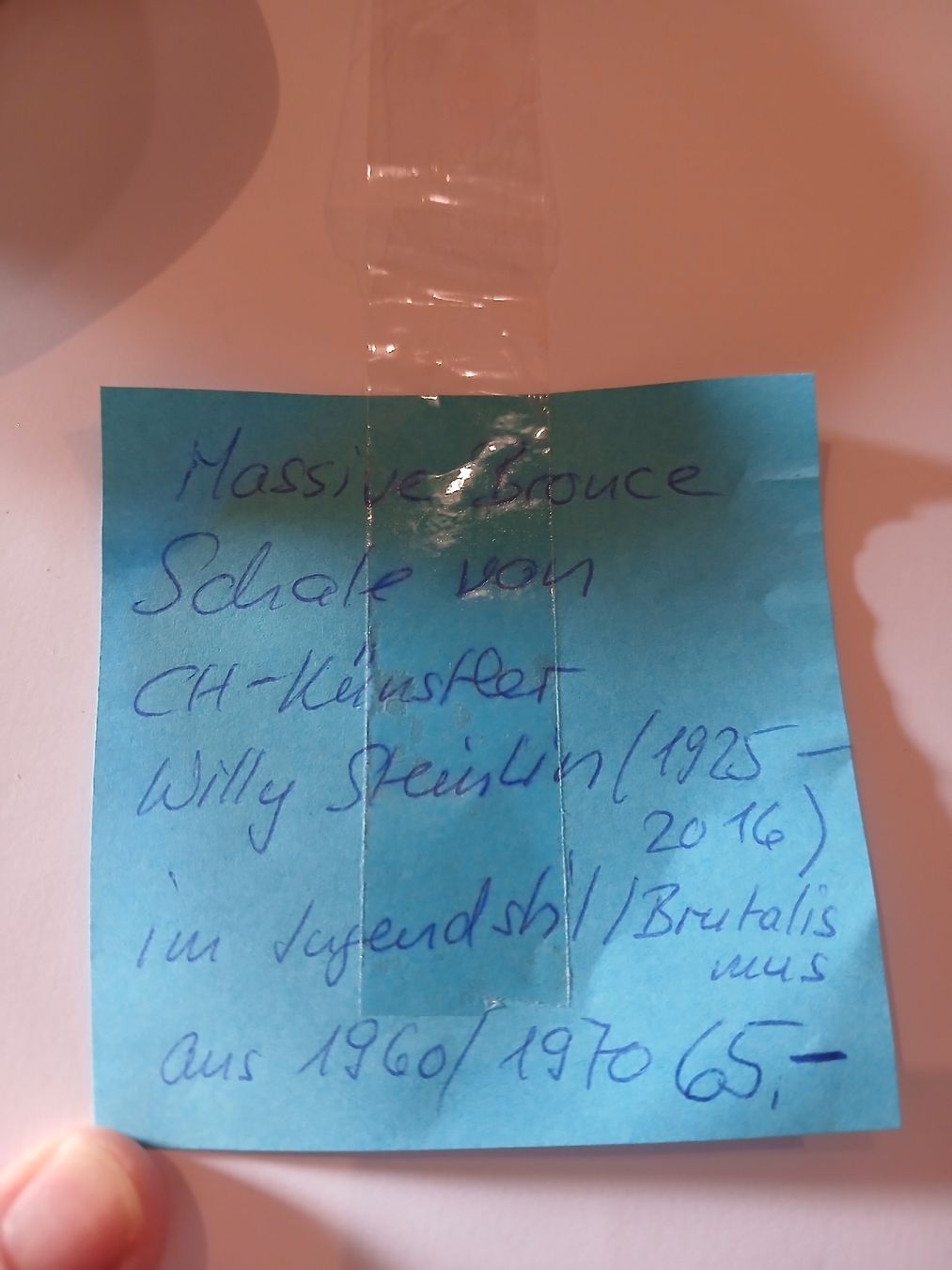 Schalen: Bronze Schale – Gebraucht aus Hagenbuch ZH von bromaer 3