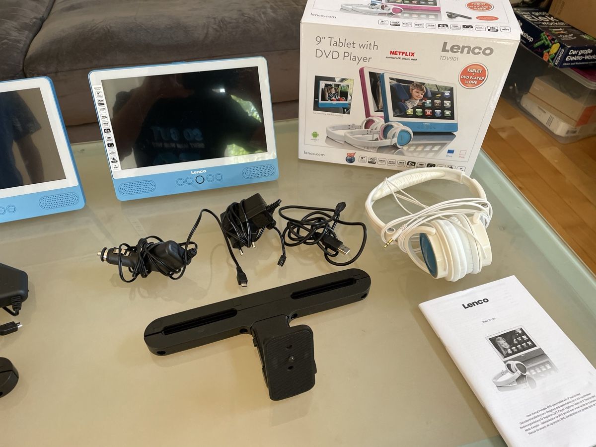 Lenco Lecteur media portable: 2 DVD Player Blau Lenco TDV 901 – D'occasion à Gipf- Oberfrick par T30Zimm 3