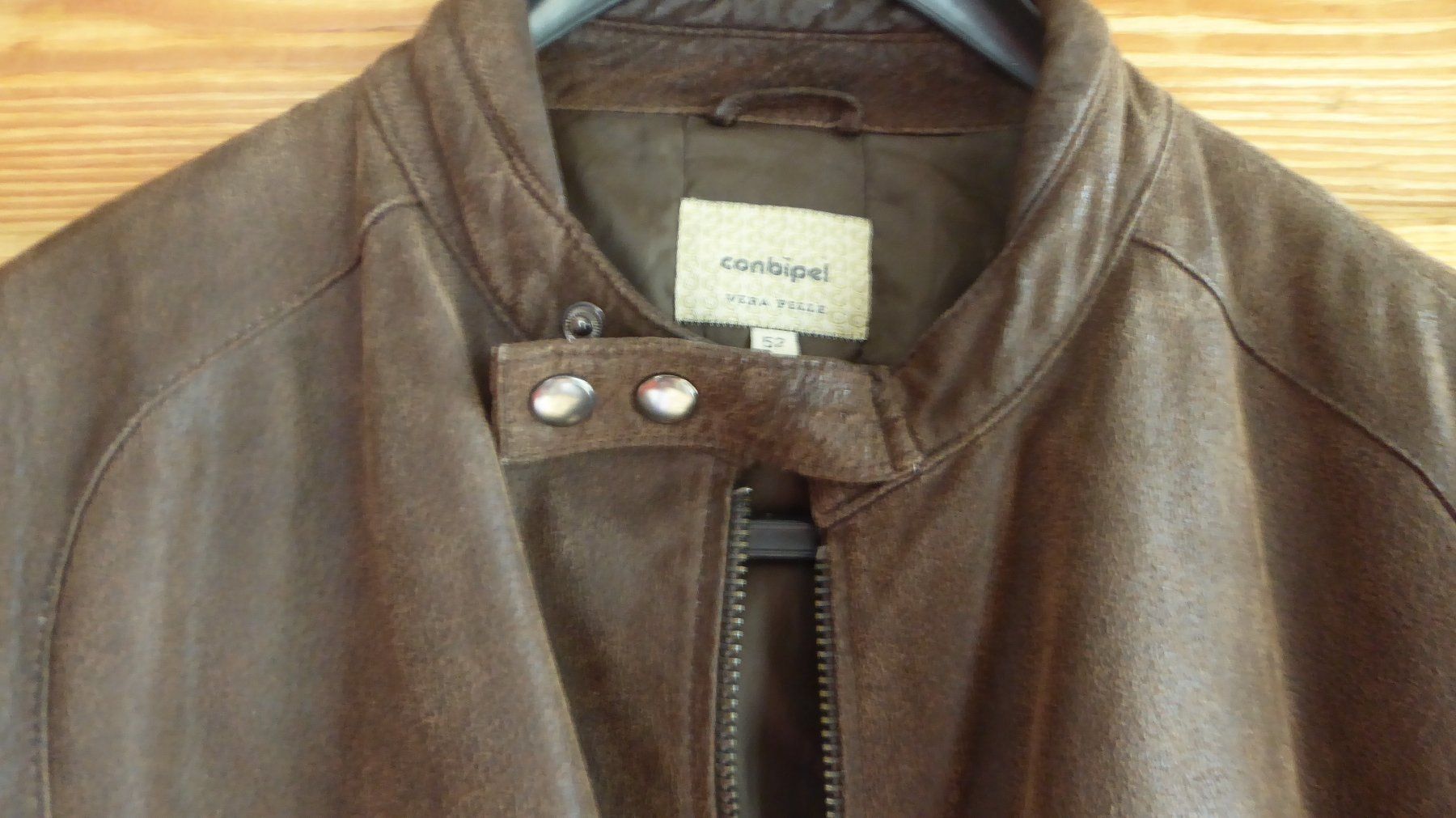Giacche: Herren Leder Jacke Gr 52 conbipel – Usato da Sargans venduto da Benziner 2