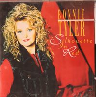 Bonnie Tyler Silhouette In Red
