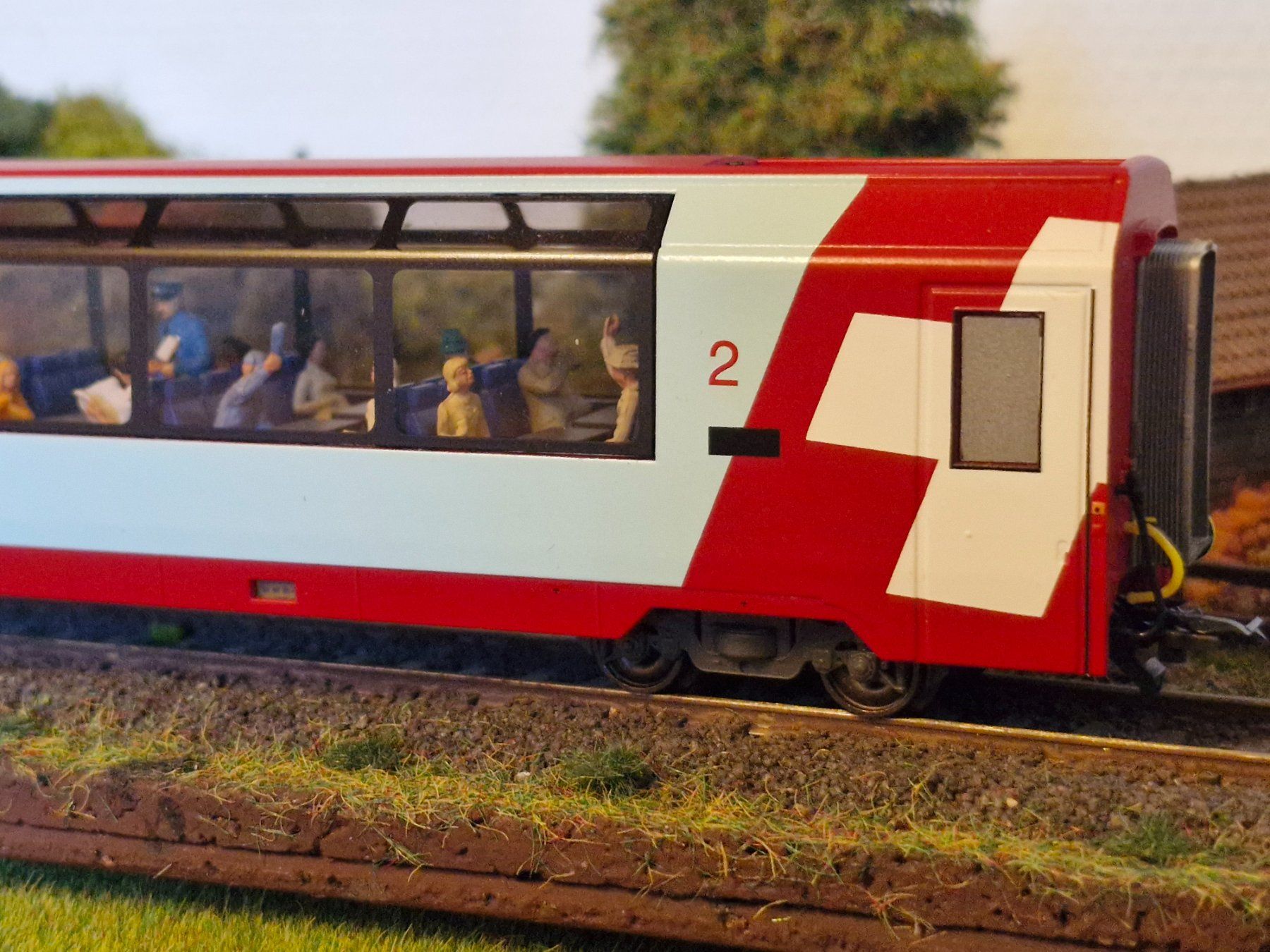 Bemo Trains électriques: BEMO Glacier Express Wagen HO – D'occasion à Stans par marlene330 1