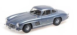 MERCEDES 300 SL W198 1955 LIGHT BLUE MET. Minichamps 1:18