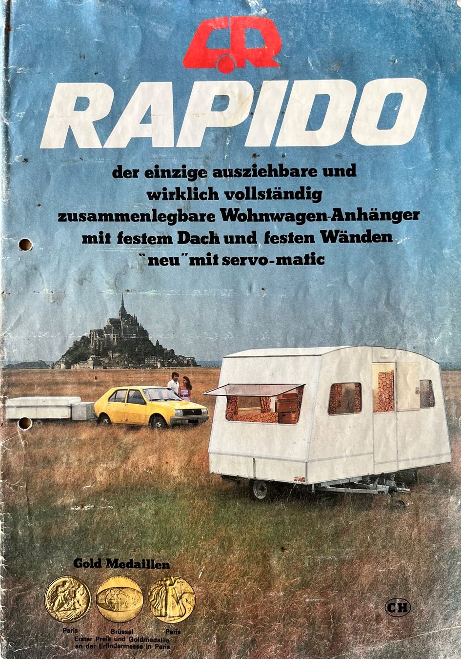 Veicoli da campeggio: Rapido Confort Klappwohnwagen – Usato da Riehen venduto da Rheinsegler 3