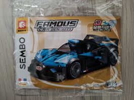 Sembo Klemmbaustein Set Sportwagen 1:24