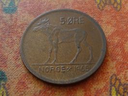 NORVEGE  5  ORE  1965