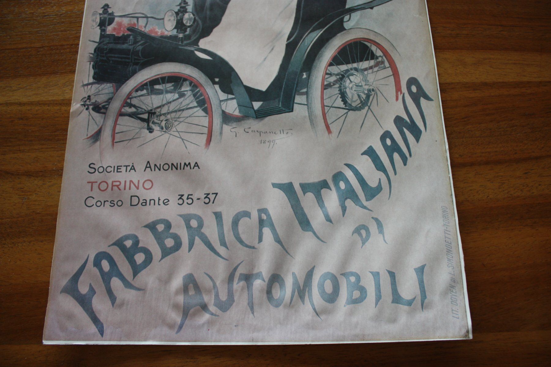 Foto & Immagini: FIAT Plakat – Usato da Spiez venduto da Trollius09 3