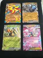 Pokemon 4x EX Karten Englisch NM