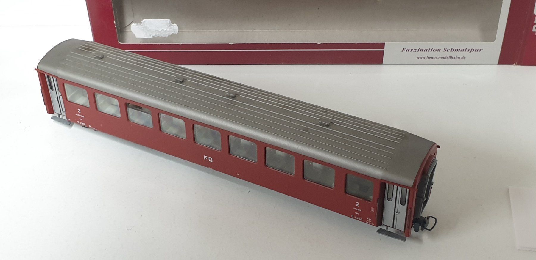 Bemo Modellini di ferrovie: Bemo FO Personenwagen 3267 205 – Nuovo (secondo la descrizione) da Neuenhof venduto da ludovicco 1