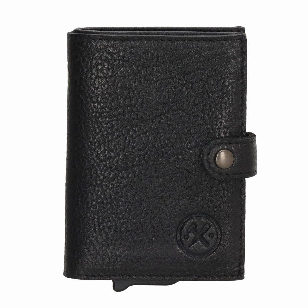 Altro in  Abbigliamento & Accessori: Schwarz Leder Kartenetui PopUp RFID Münzfach / GRATIS A-POST – Nuovo e nell'imballaggio originale da Rebstein venduto da Portemonnaie 3