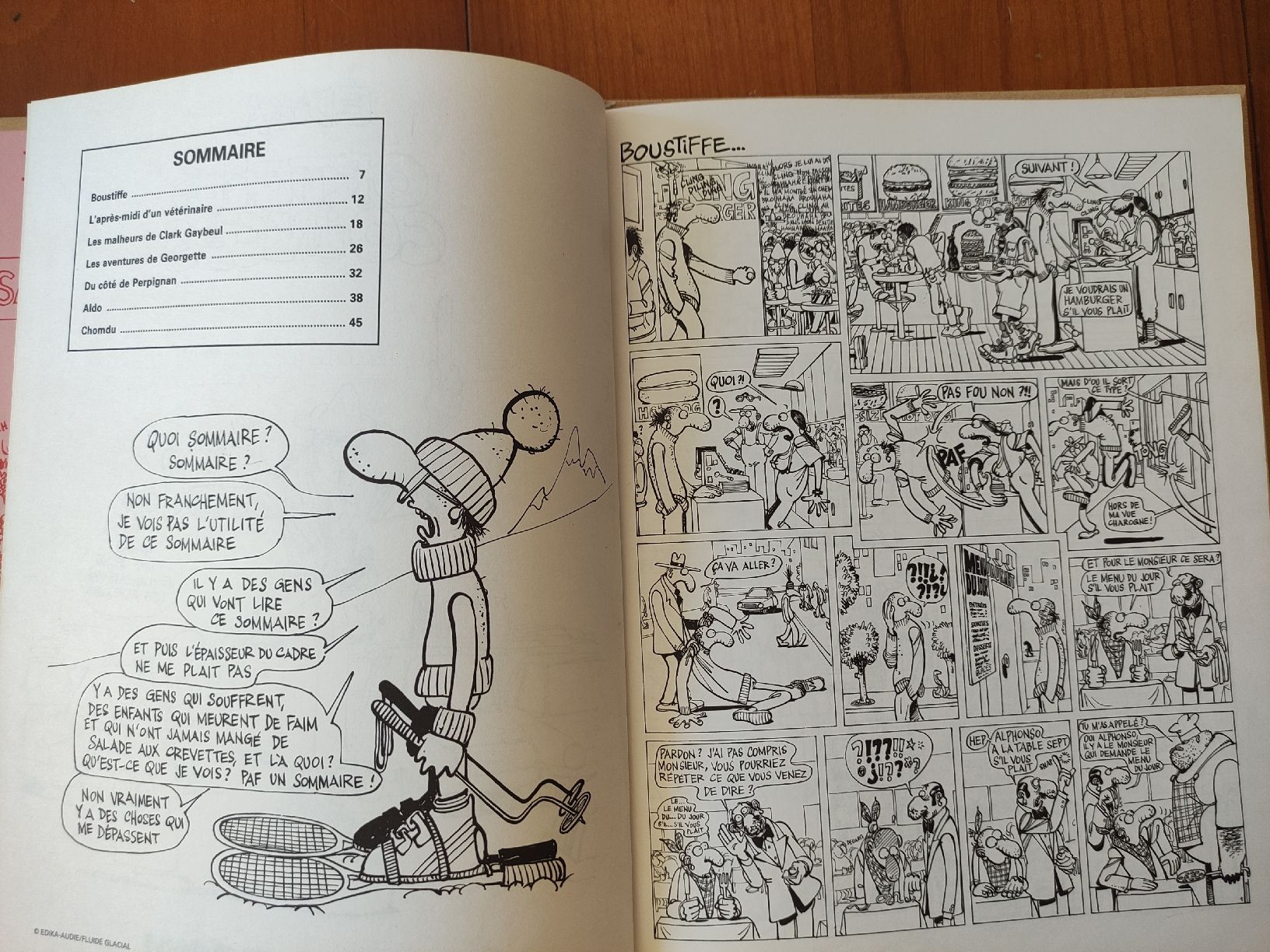 Fumetti: Édika, Orteils Coincés, Fluide Glacial – Usato da St. Gallen venduto da Pintador 1