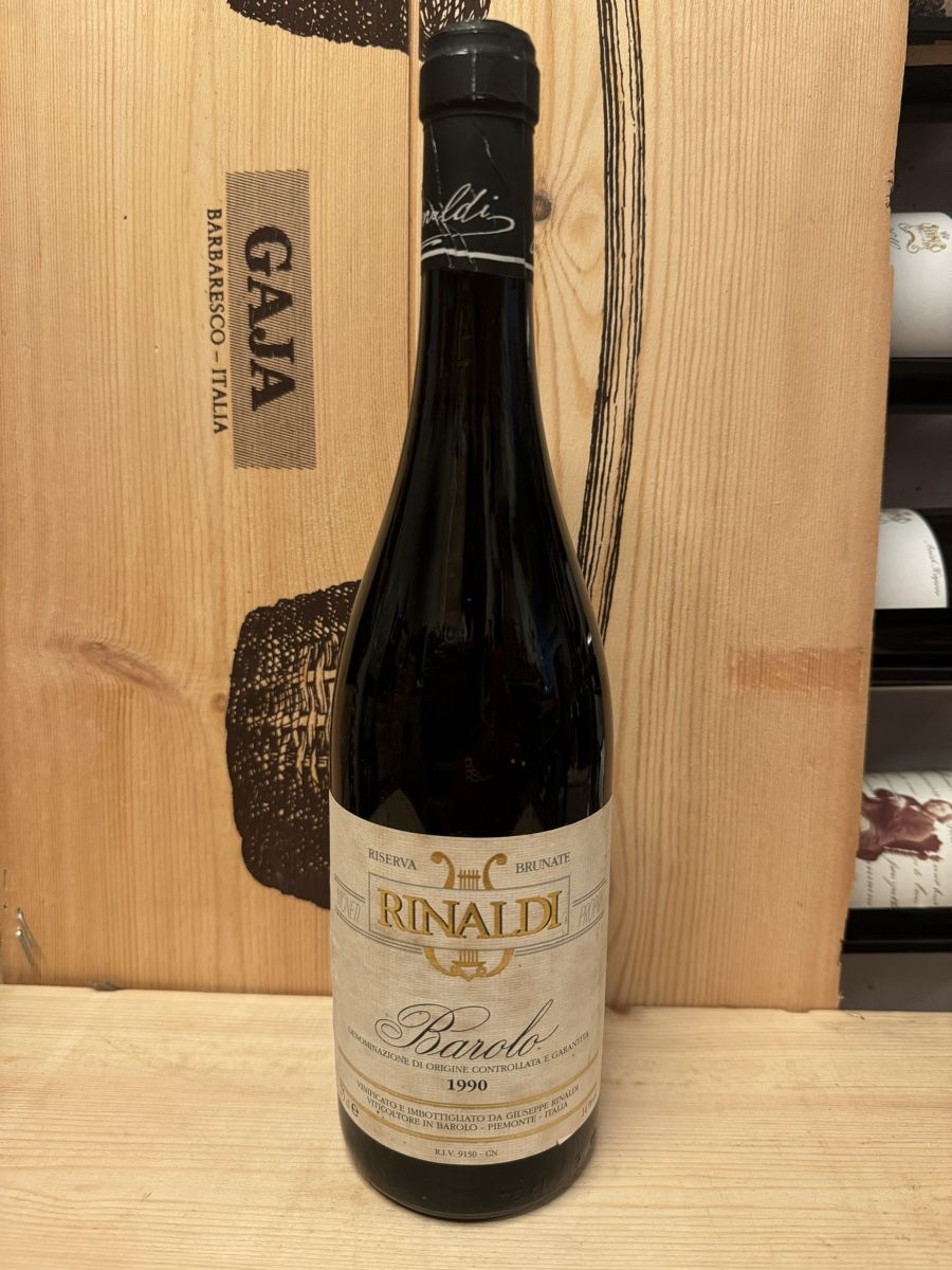 Vino: Giuseppe Rinaldi Barolo Brunate Riserva 1990 – Nuovo (secondo la descrizione) da Döttingen venduto da Earofmusic