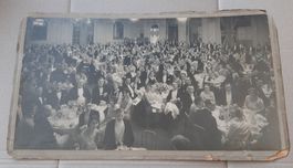 Grande Photo Panoramique Gala des Années Folles 48x28cm 1920