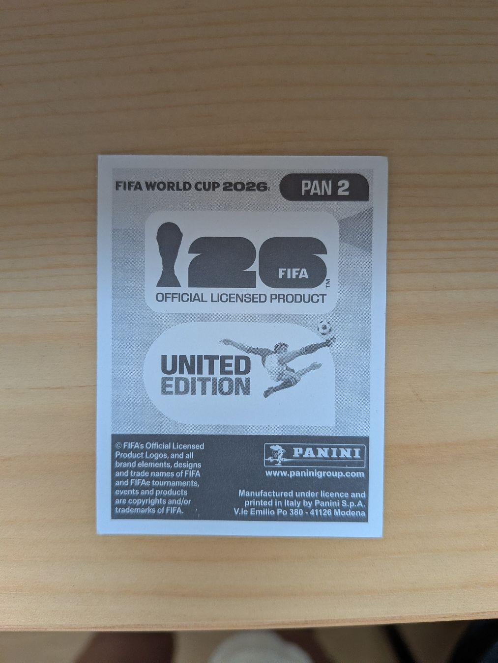 Panini Cartes à collectionner: Panini Bild PAN 2 – D'occasion à Eschenbach SG par SanFranciscoCalifornia 1