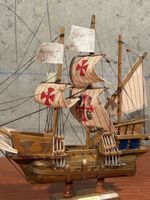 Vintage Santa Maria Model Ship - A Collector's Treasure