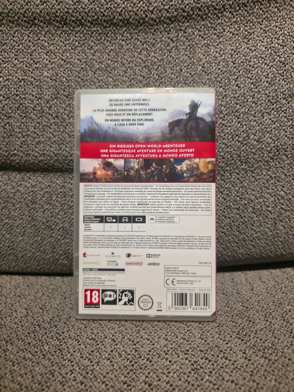 Nintendo Giochi: Switch The Witcher Wild Hunt – Usato da Steffisburg venduto da Davga 1