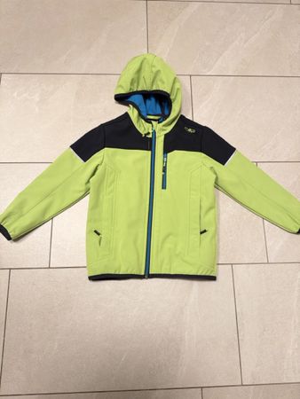 CMP Softshelljacke, grün, 116, Jungen, gefüttert