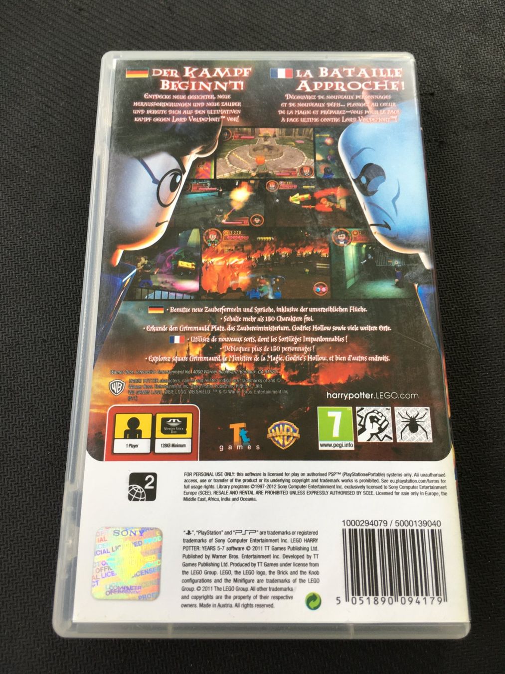 Sony Giochi: Lego Harry Potter 5-7 - PSP – Usato da St.Gallen venduto da Punktchen01 1