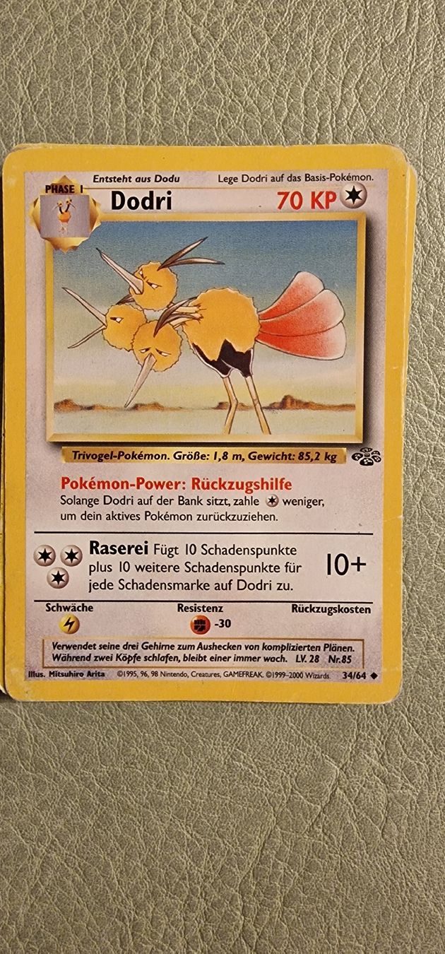 Pokémon Carte collezionabili: Set von 20 Pokemon Karten, 2000 – Usato da Windisch venduto da Pingu23 2