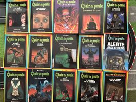 15 livres chair de poule, collection frissons