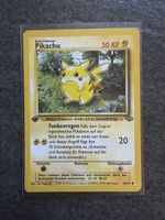 Pokemon Karte Pikachu 1. Edition Jungle Deutsch