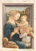 Kunstwerk - Gemälde - alt und schön - Filippo Lippi
