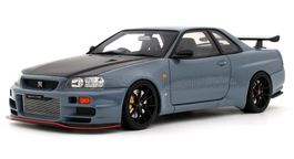 NISSAN - SKYLINE GT-R (BNR34) COUPE BODY KIT GREY 1/18 Neu