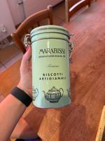 Marabissi Dose aus Metall, Vintage-Look