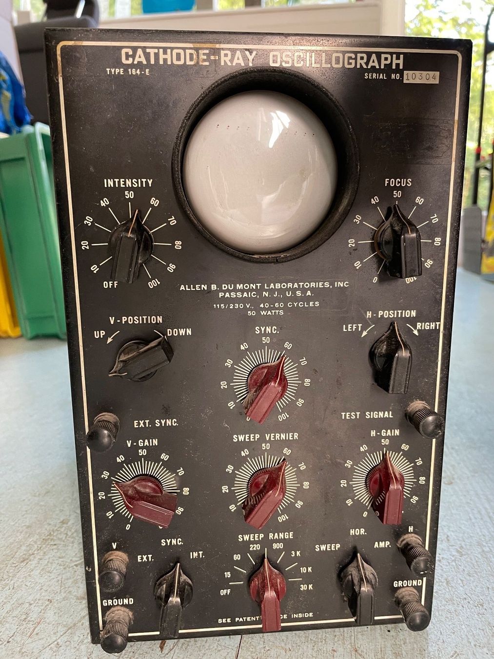 Messen: Cathode- Ray Oscillograph, antik – Gebraucht aus Bern von