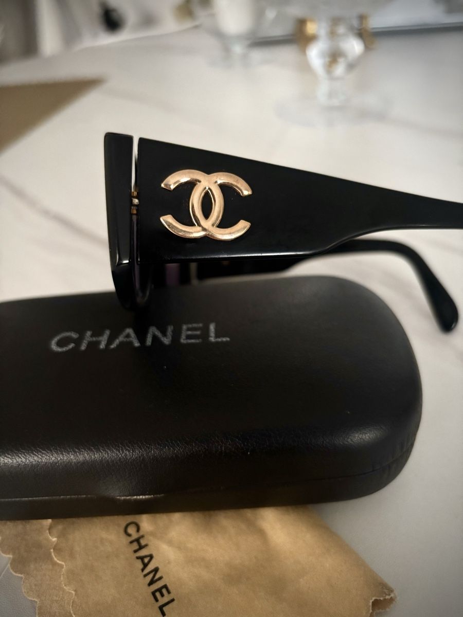 Chanel Occhiali & Lenti: Vintage Sonnenbrille von Chanel – Usato da Rheinfelden venduto da Jeva-Anna 3