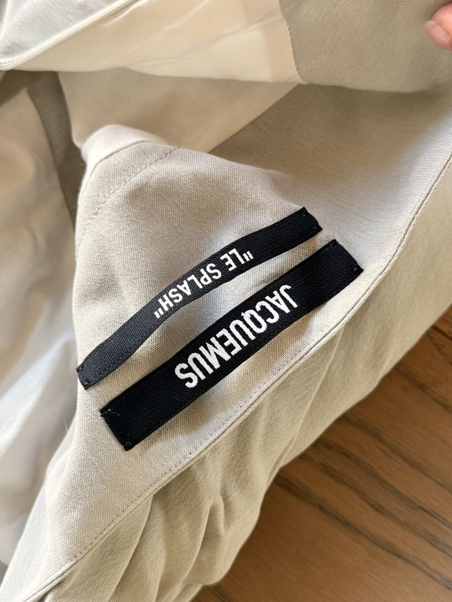 Jacquemus Vestiti: Jacquemus Dress light grey size M excellent condition – Usato da Zürich venduto da Bellinka23 9