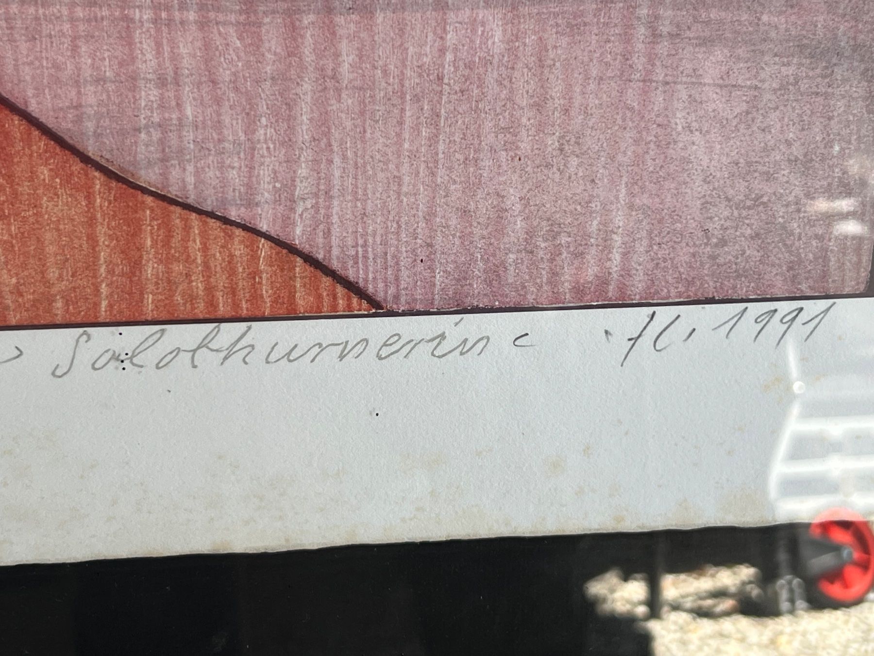 Arts picturaux & lithographies: Lithografier mit Signatur, Nr 54 – D'occasion à Glattfelden par maa_qcj8 3