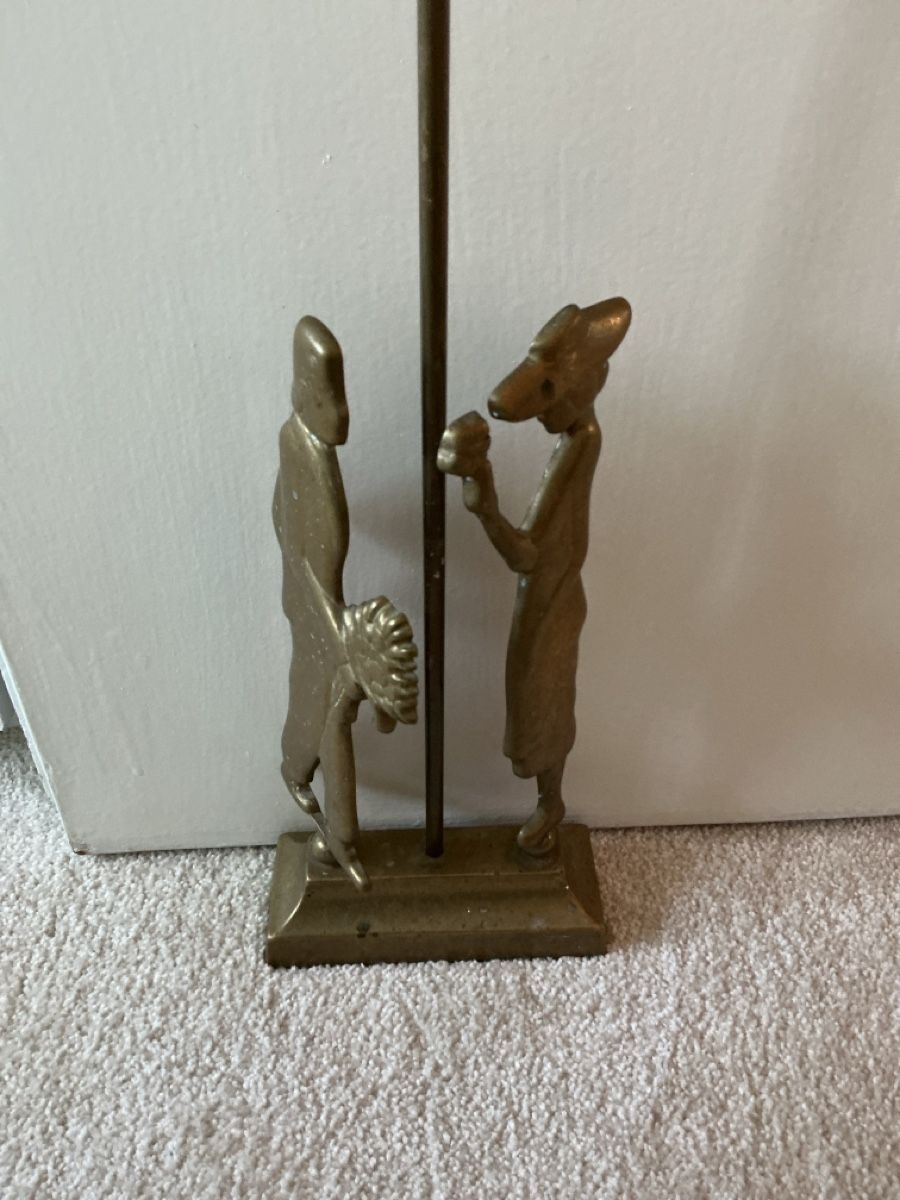 Figuren: Türstütze Messing – Gebraucht aus Wettingen von Andres54 5