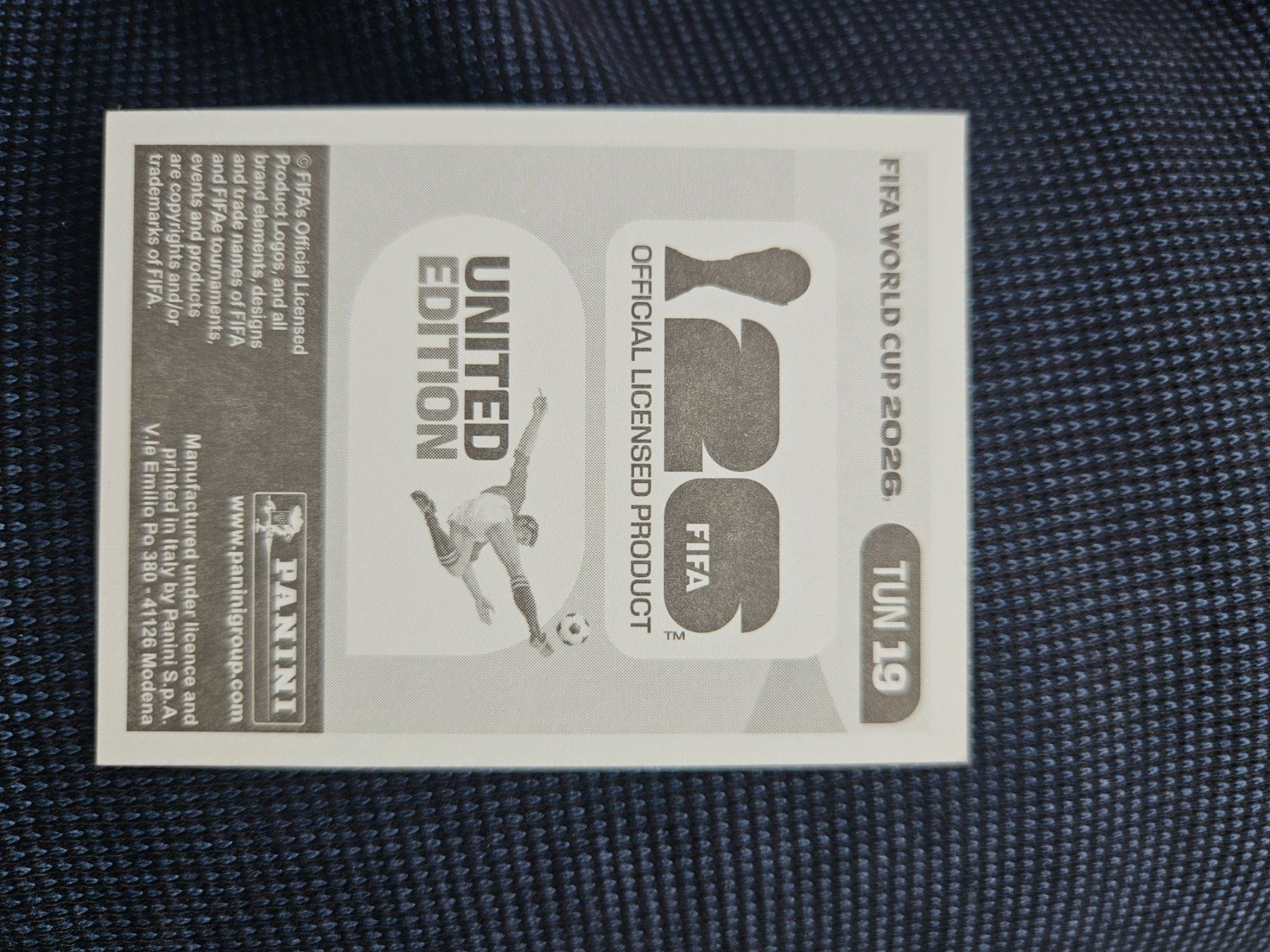 Panini Carte collezionabili: TUN 19 – Usato da Würenlingen venduto da Dinli 1