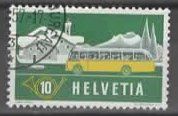 CH 1953 Nr.314  ALPENPOST IM WINTER - POSTAUT0  (2