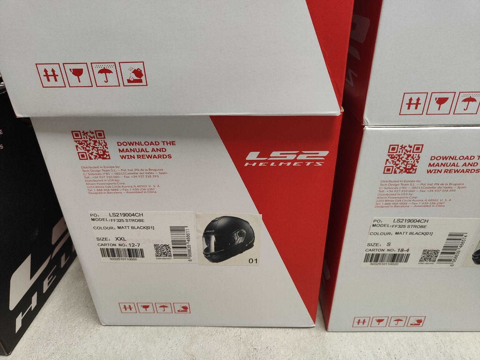 Caschi & visiere: Motorrad Helm  – Nuovo e nell'imballaggio originale da Flims-Waldhaus venduto da NickY30 5