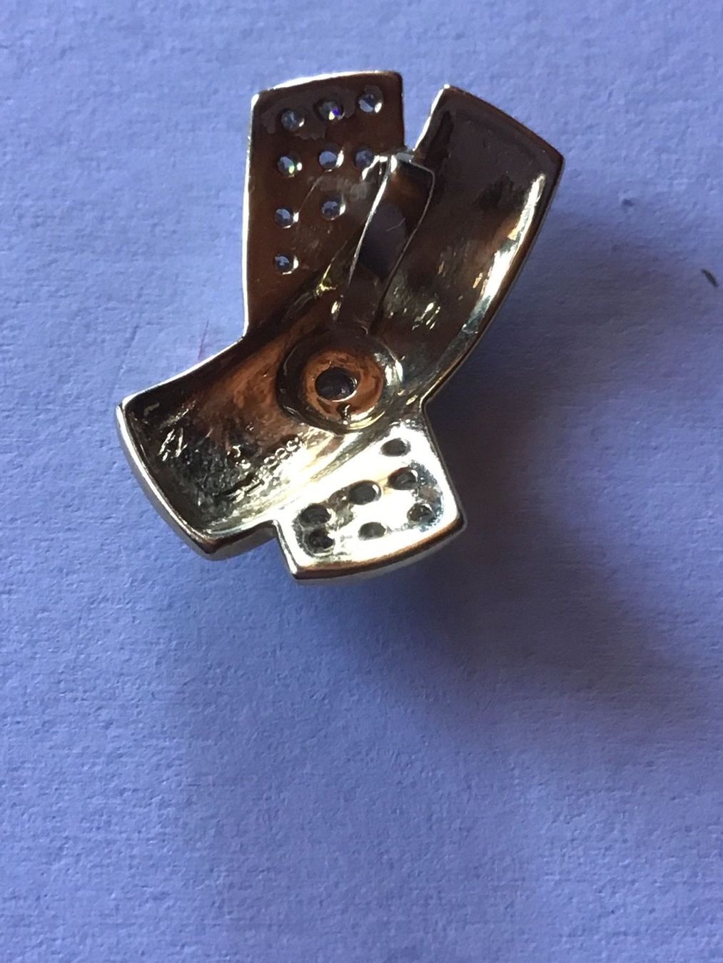 Ciondoli: Modernes  massives Diamant Kreuz – Usato da St. Gallen venduto da Goldlilly 1