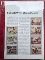 PARAGUAY - FOOTBALL WORLD CUP MEXICO- Serie Briefmarken 1986