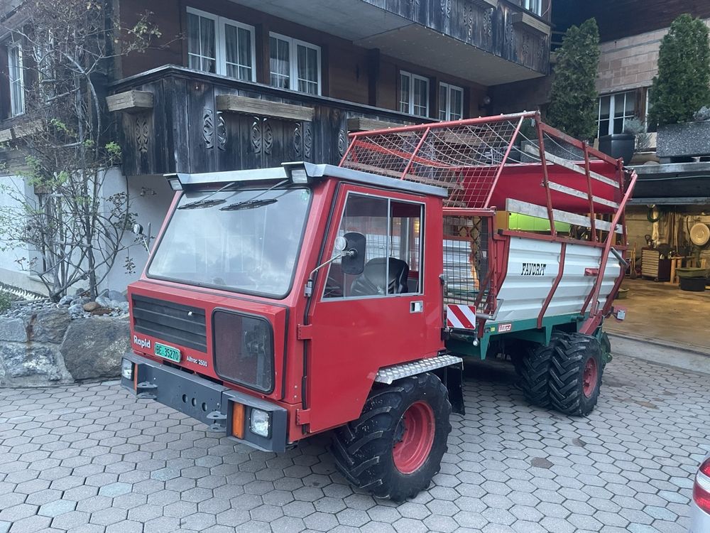 Rapid Alltrac 2500 (Gebraucht) in Gsteigwiler für CHF 18000 – nur ...