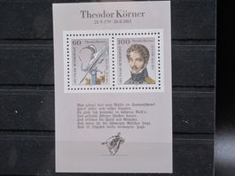 BRD 1991  Theodor Körner Block 25 **
