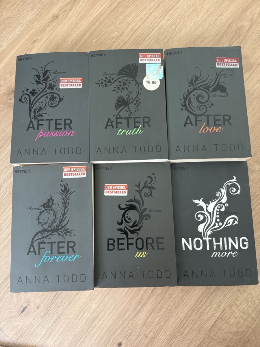 Libri: Anna Todd Buchreihe "After" 6 Teile  – Usato da Schiers venduto da ganmor