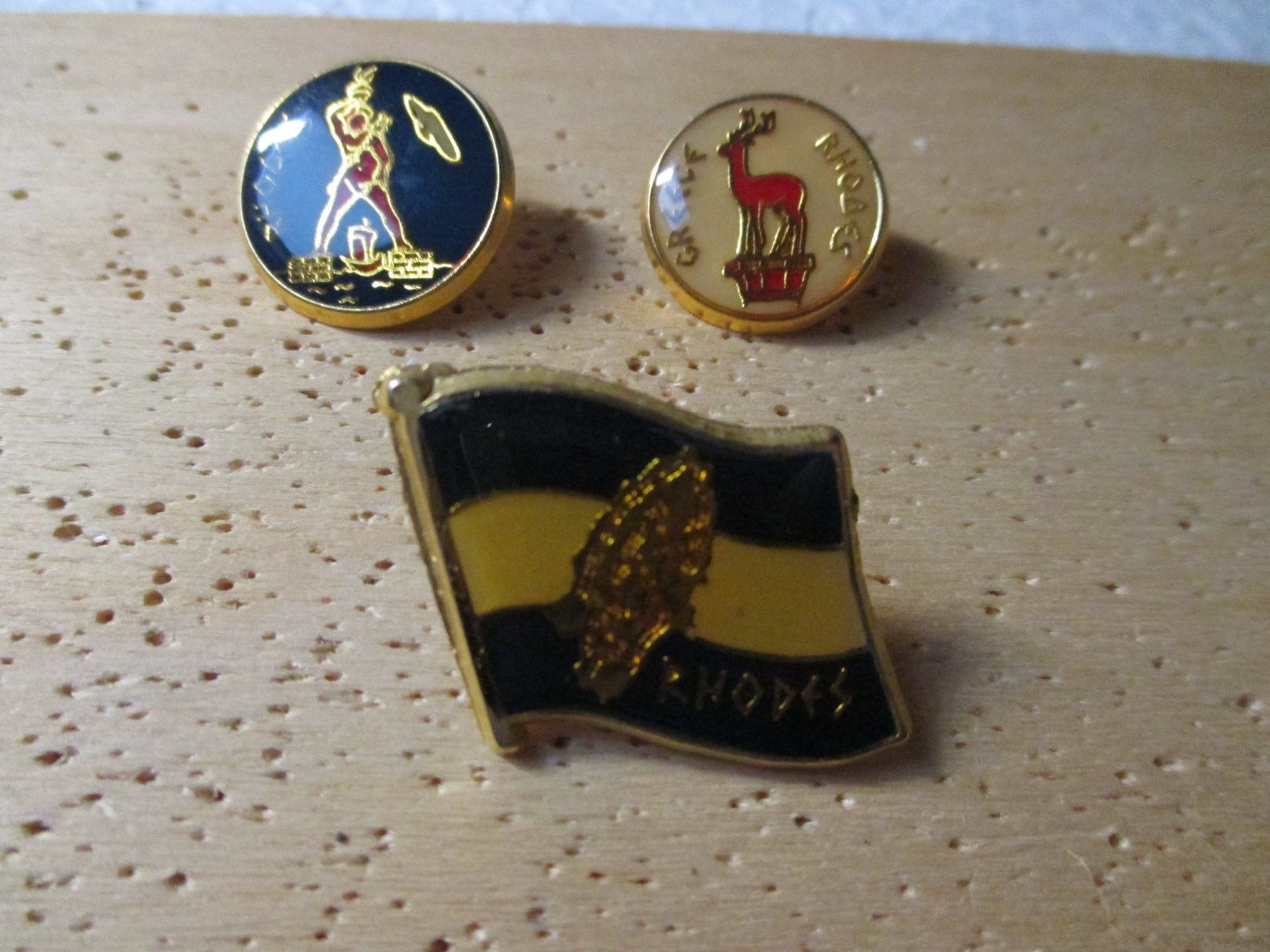 Placchette & Badge: Rhodos Griechenland Pin Sammlung – Nuovo (secondo la descrizione) da Felsberg venduto da sanwill