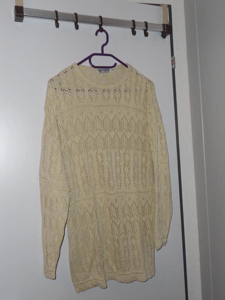 Maglioni & Felpe: Neuw. Seidenpullover mit Lochmuster - hellgelb - Gr. M – Nuovo (secondo la descrizione) da Uznach venduto da Laeuffer