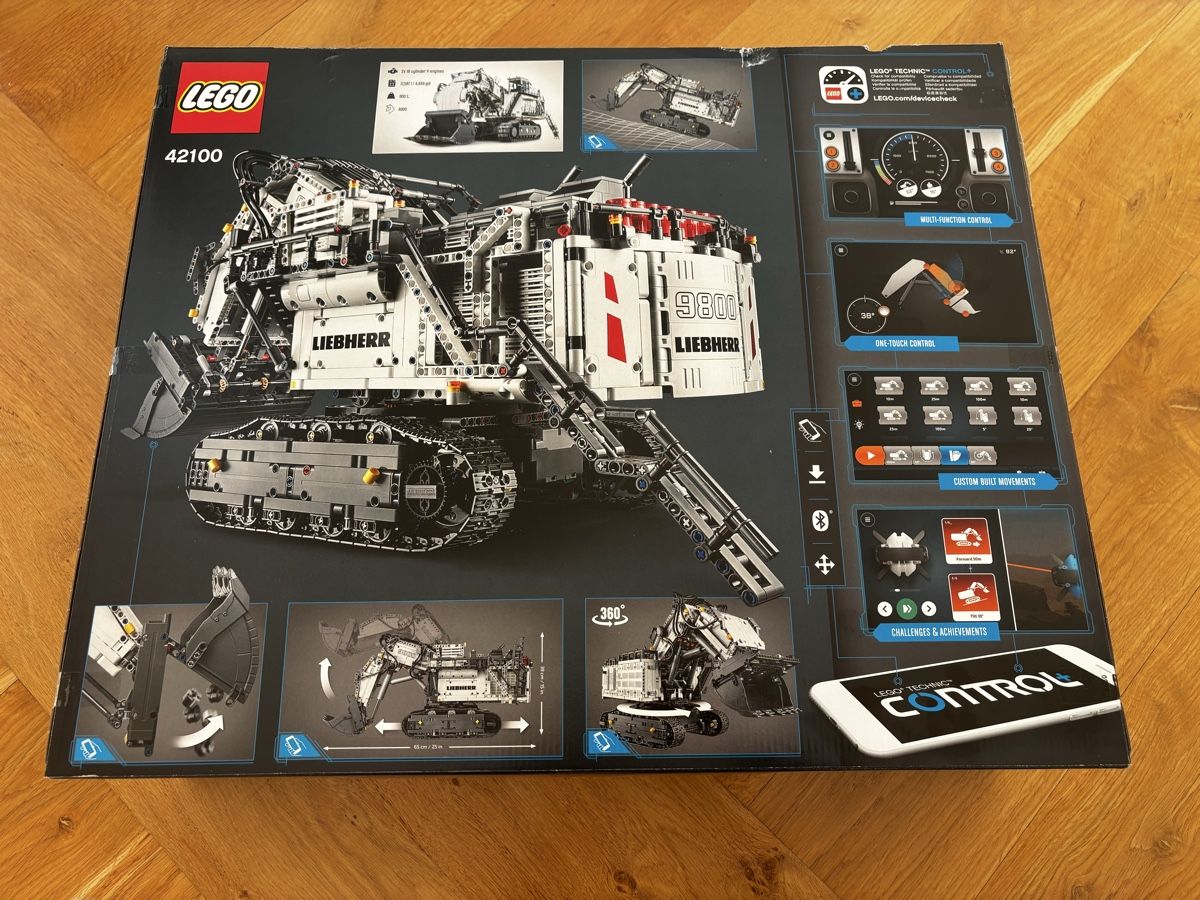 Lego Baukästen: LEGO Technic 42100 Liebherr Bagger R9800 – Neu und originalverpackt aus St. Gallen von hil_n789 1