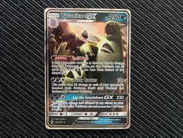 Pokemon Tyranitar GX SM Lost Thunder near Mint