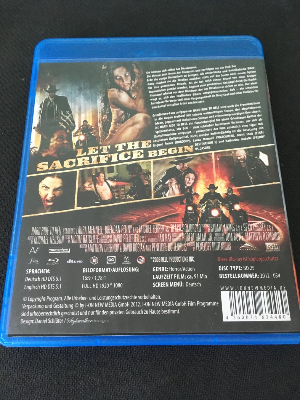 Tutti i DVDs: Hard Ride to Hell [Blu-ray] – Usato da St.Gallen venduto da MedienJoe 1