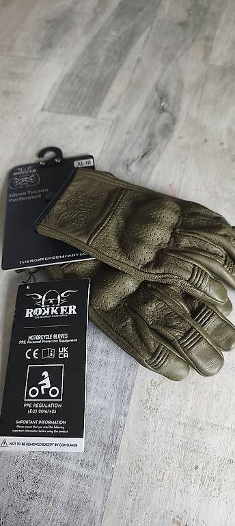 Rokker Guanti & manicotti: Rokker Motorradhandschuhe / Handschuhe – Nuovo e nell'imballaggio originale da Niederwil SG venduto da combatratcat 2