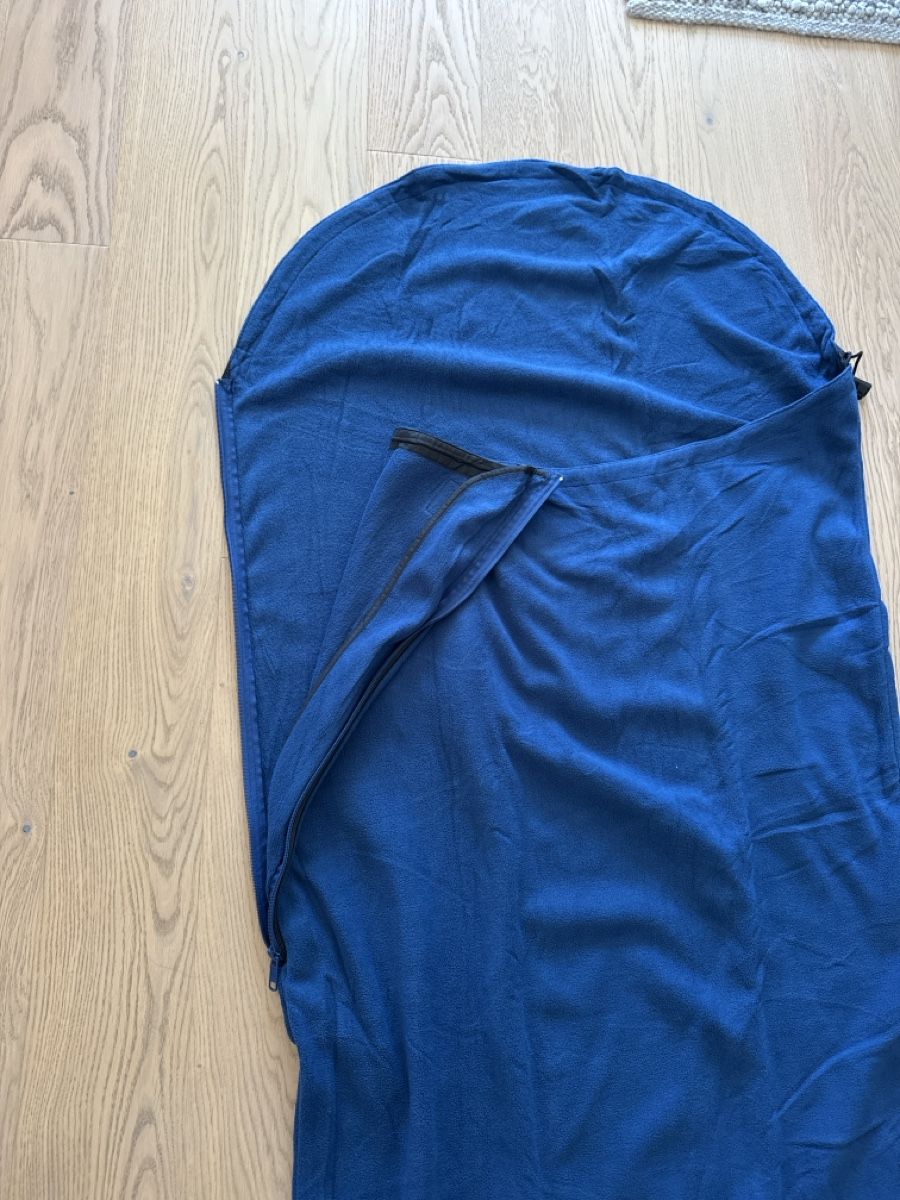 Cocoon Sacchi a pelo: Cocoon Microfleece Kid Bag Schlafsack dunkelblau – Usato da Grüt (Gossau ZH) venduto da Matthias118 2